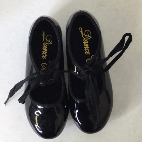 Dance Class Girls Tap Shoes size 8.5 - Picture 3 of 5